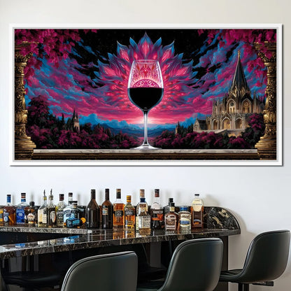 Majestic Evening Reverie Canvas Wall Art