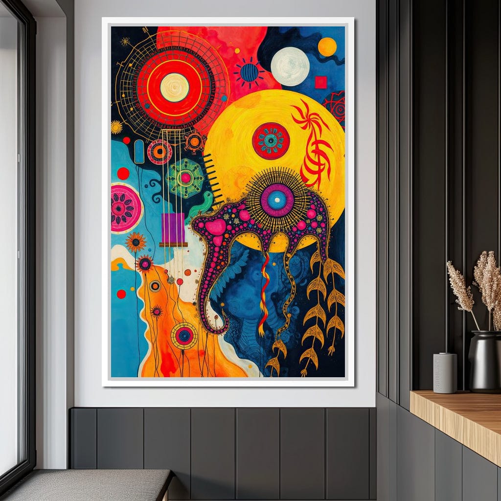 Dreams of an Octopus Canvas Wall Art