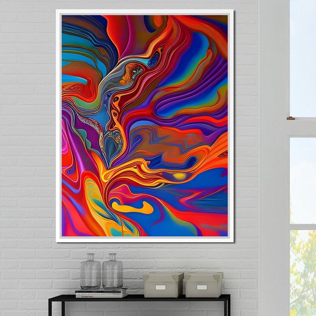Colorful Contemporary Art 242 Canvas Wall Art