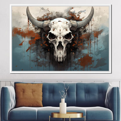 Eternal Symmetry of the Buffalo Canvas Wall Art