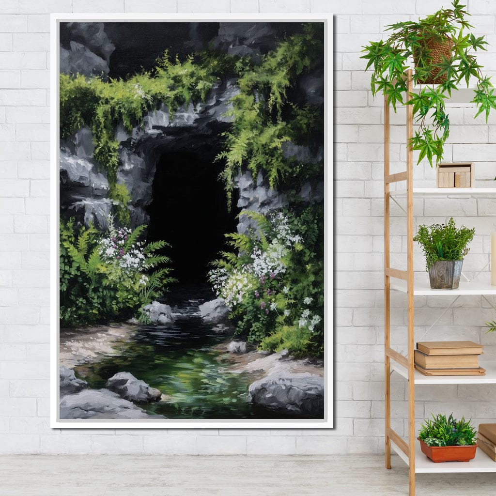 Hidden Grotto Canvas Wall Art