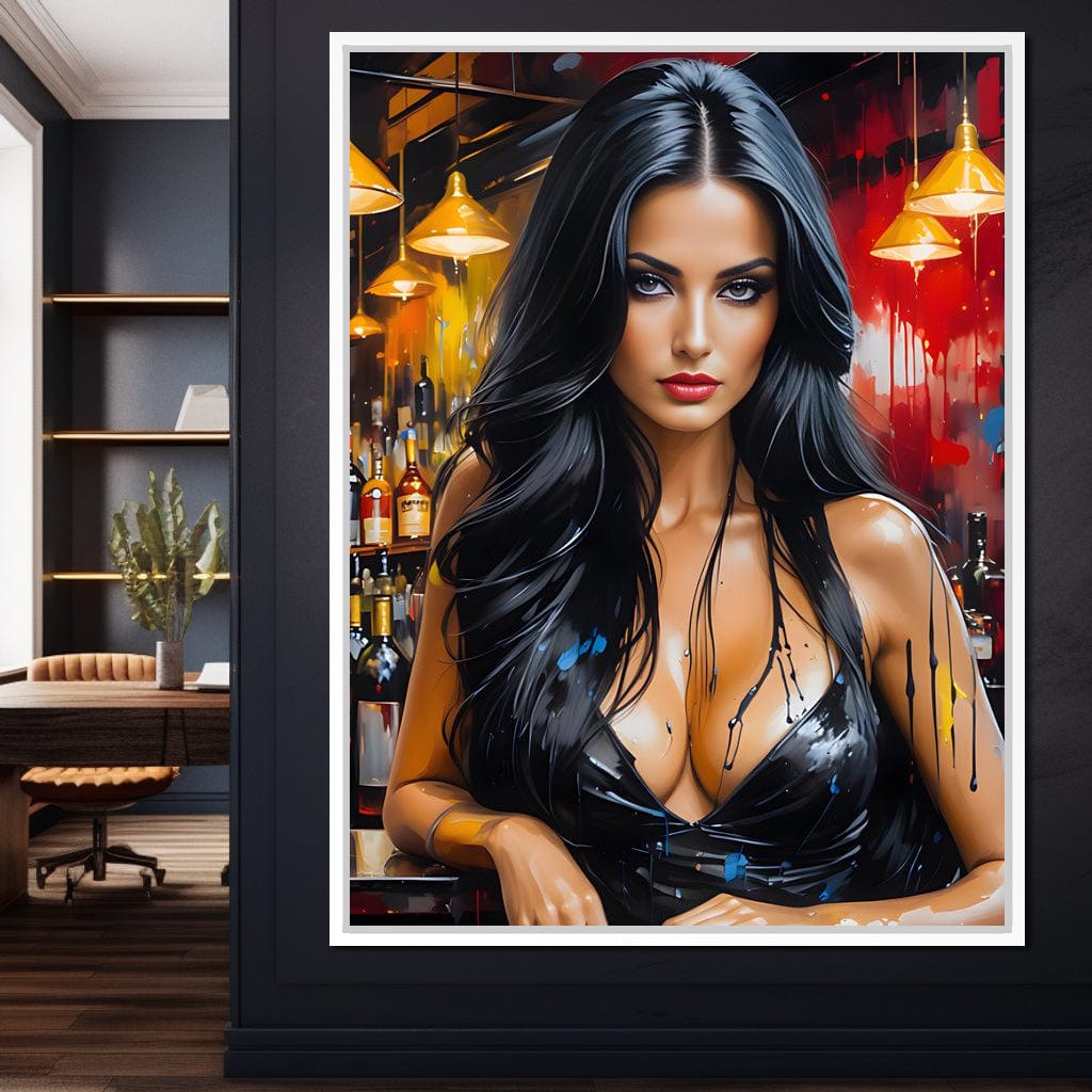 Female Portrait 230 Canvas Wall Art