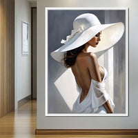 Female Portrait 350 Canvas Wall Art