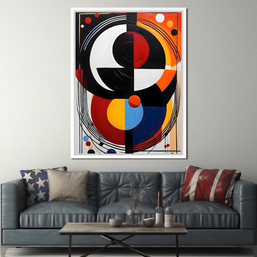 Colorful Modern Art 005 Canvas Wall Art