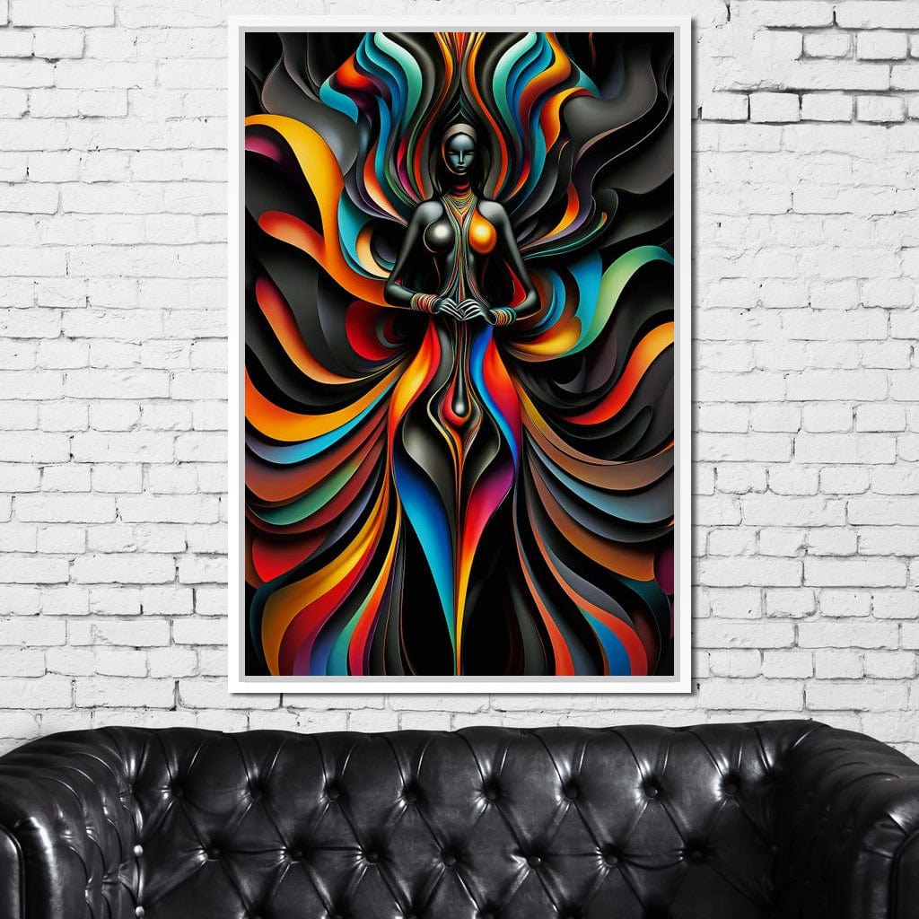 Female Portrait 086 Canvas Wall Art
