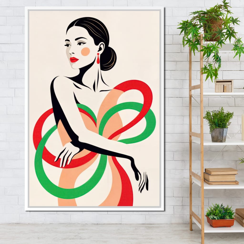 Deco Darling Canvas Wall Art