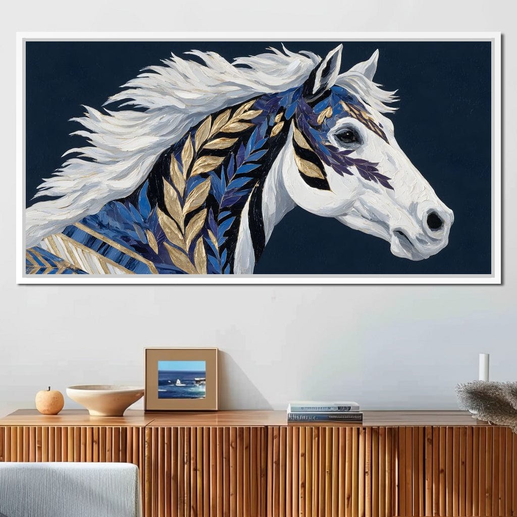 Equestrian Elegance Unbound Canvas Wall Art