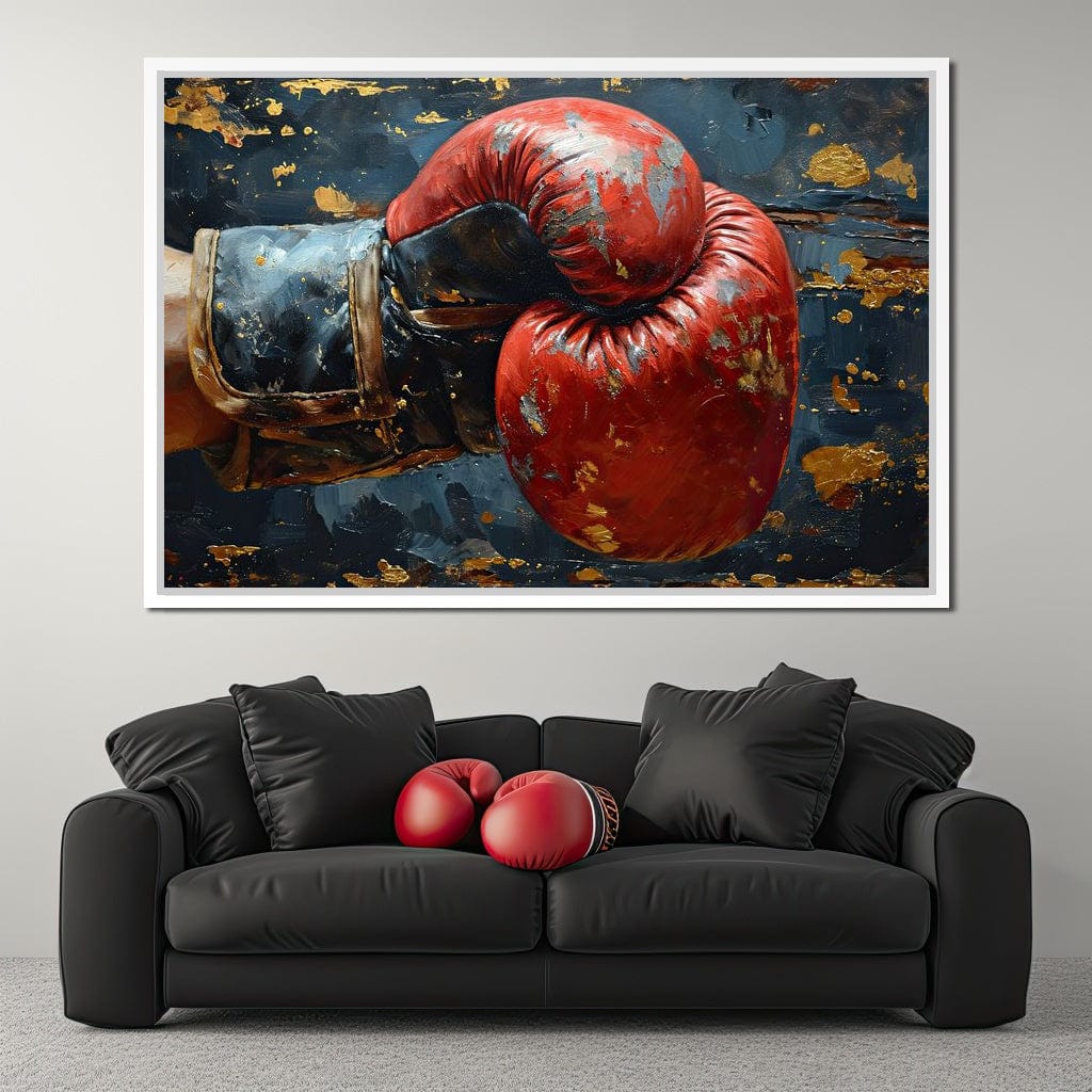 Boxing Glove Canvas Wall Art