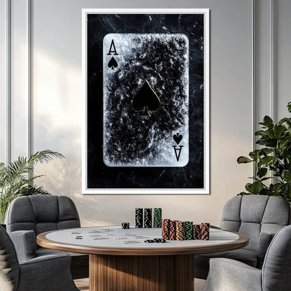 Ace of Shadows Canvas Wall Art