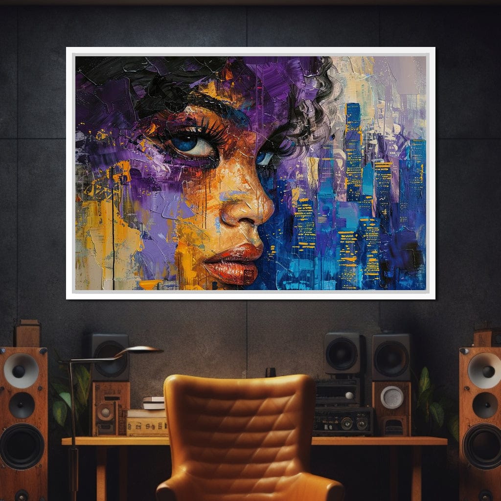 Urban Dreamscape Enchantment Canvas Wall Art