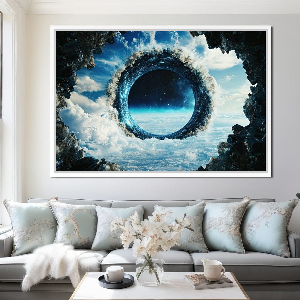 Portal to Celestial Realms Canvas Wall Art