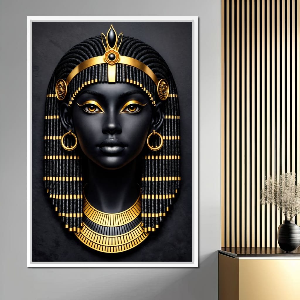 Empress of the Nile Canvas Wall Art