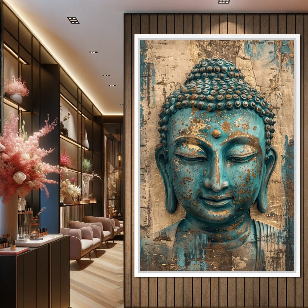Meditative Harmony Tranquility Canvas Wall Art