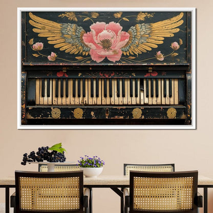 Floral Music Collection 11 Canvas Wall Art