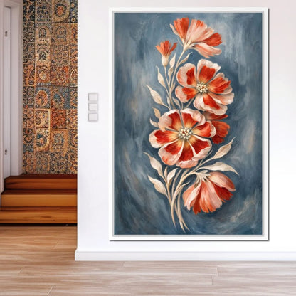 Emberlight Florals Canvas Wall Art