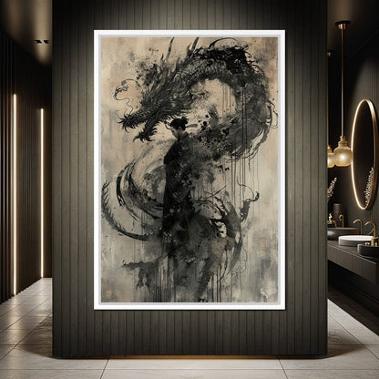 Echo of the Dragons Dream Canvas Wall Art