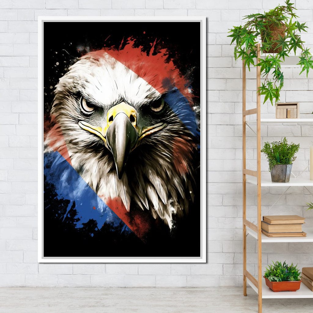 Eagle Eye of the Philippines Canvas Wall Art