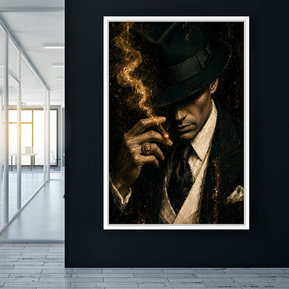 Legacy of the Gilded Shadow Canvas Wall Art