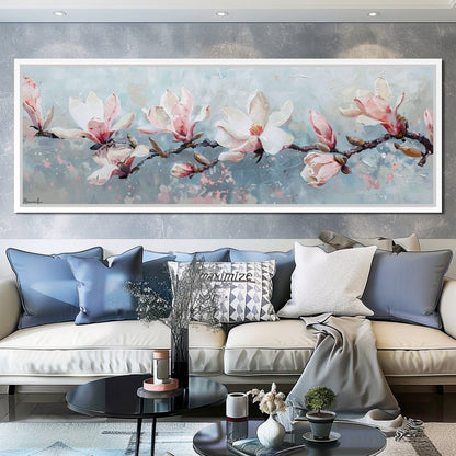 Blossoming Serenity Branches Canvas Wall Art