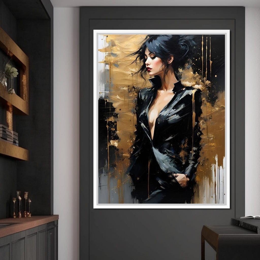 Female Portrait 0052 Canvas Wall Art