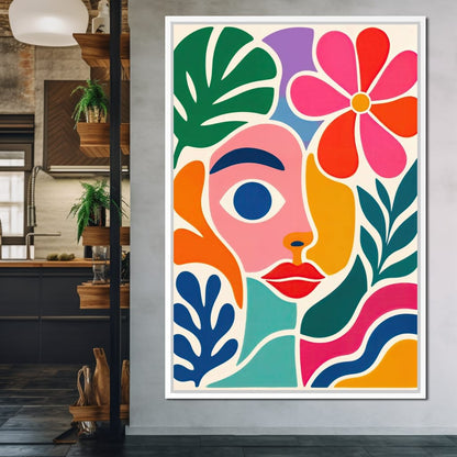 The One Eyed Garden Parade Canvas Wall Art