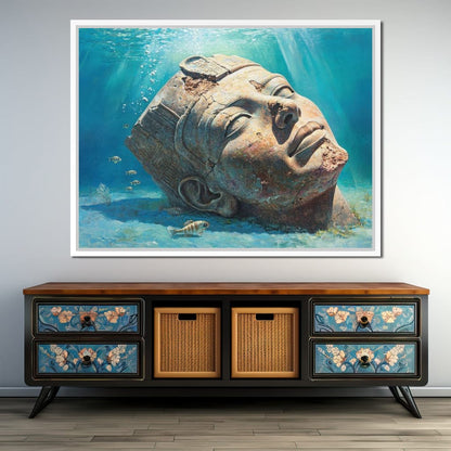 Oceanic Titan Tranquility Canvas Wall Art