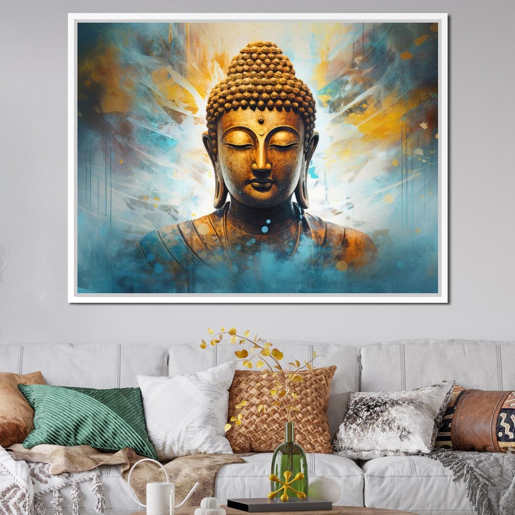 Buddha's Mystical Mural Canvas Wall Art