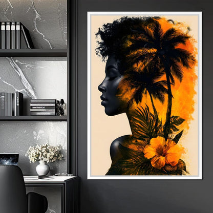 Tropical Soul Rising Heat Canvas Wall Art