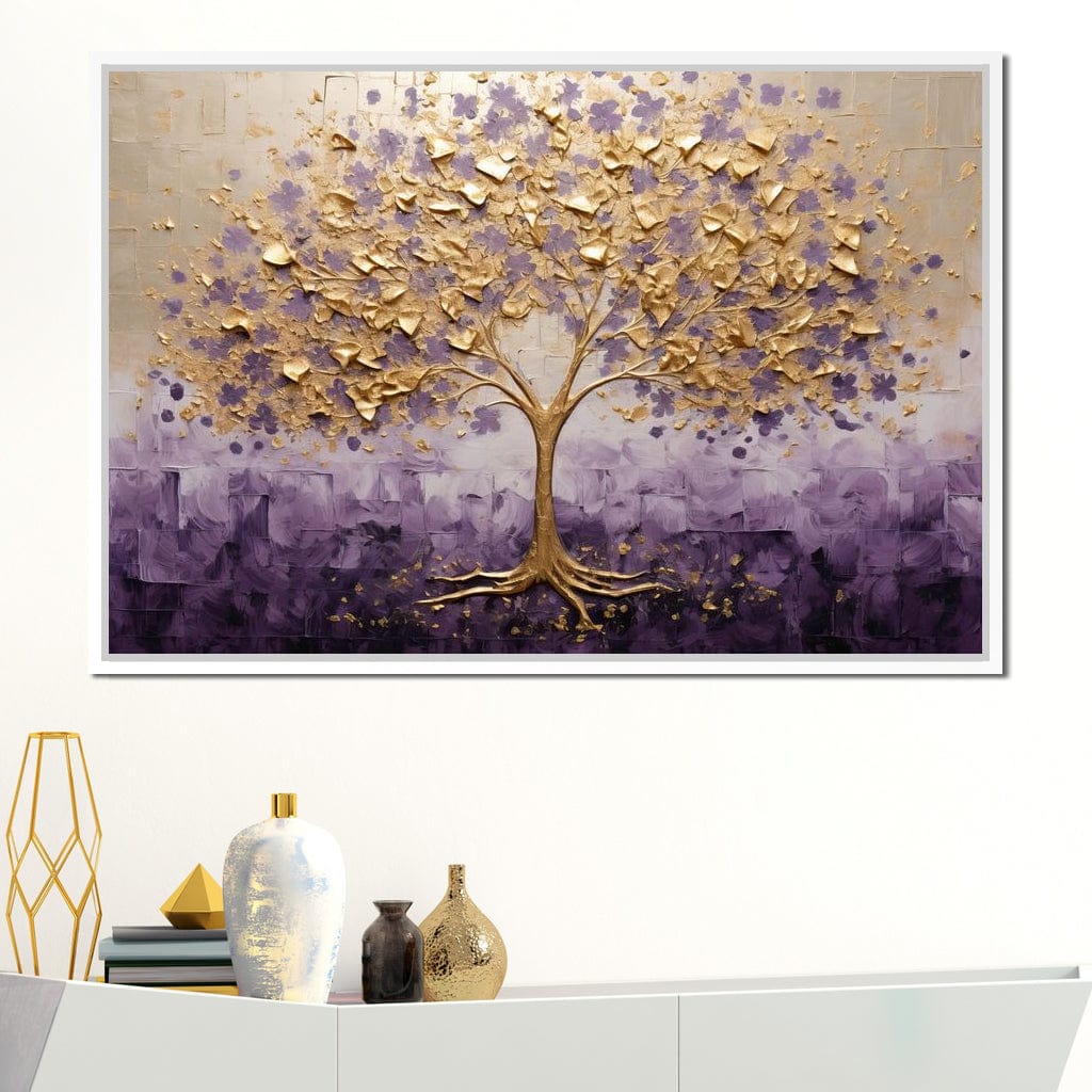 Golden Lisse Celebration Canvas Wall Art