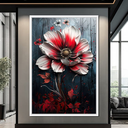 Blossom of Sanguine Dreams Canvas Wall Art
