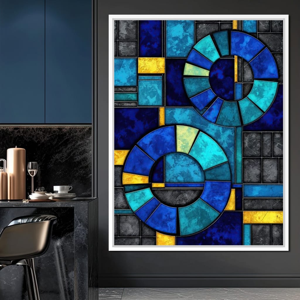 Industrial Zen Canvas Wall Art