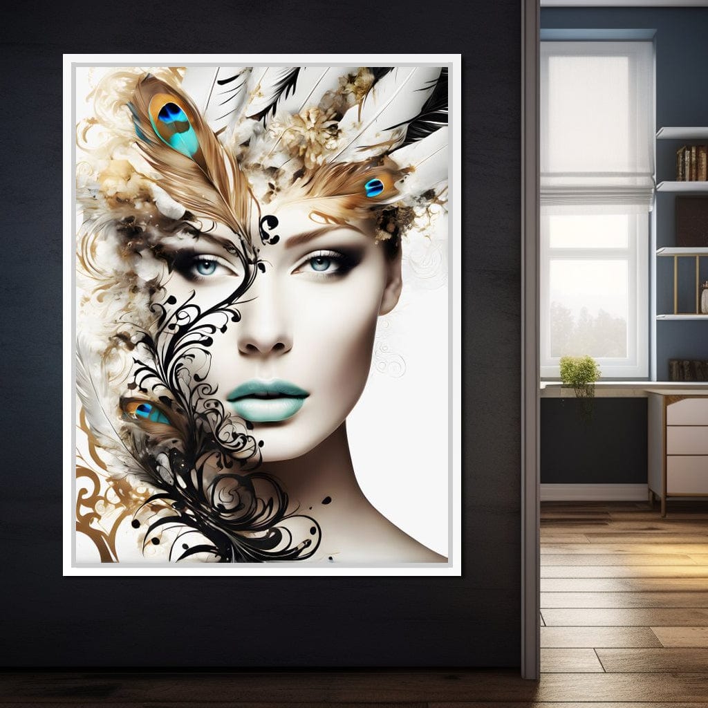 Female Portrait 138 Canvas Wall Art
