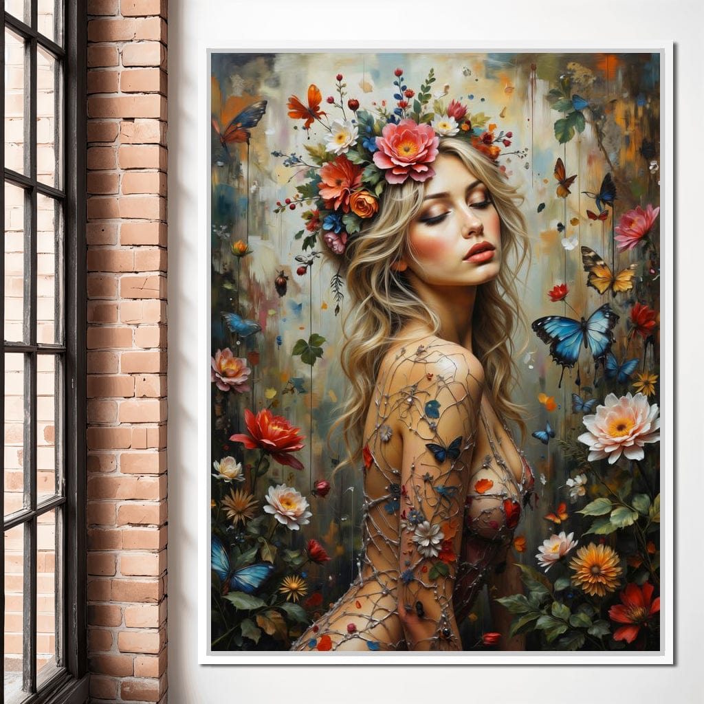 Female Portrait 335 Canvas Wall Art