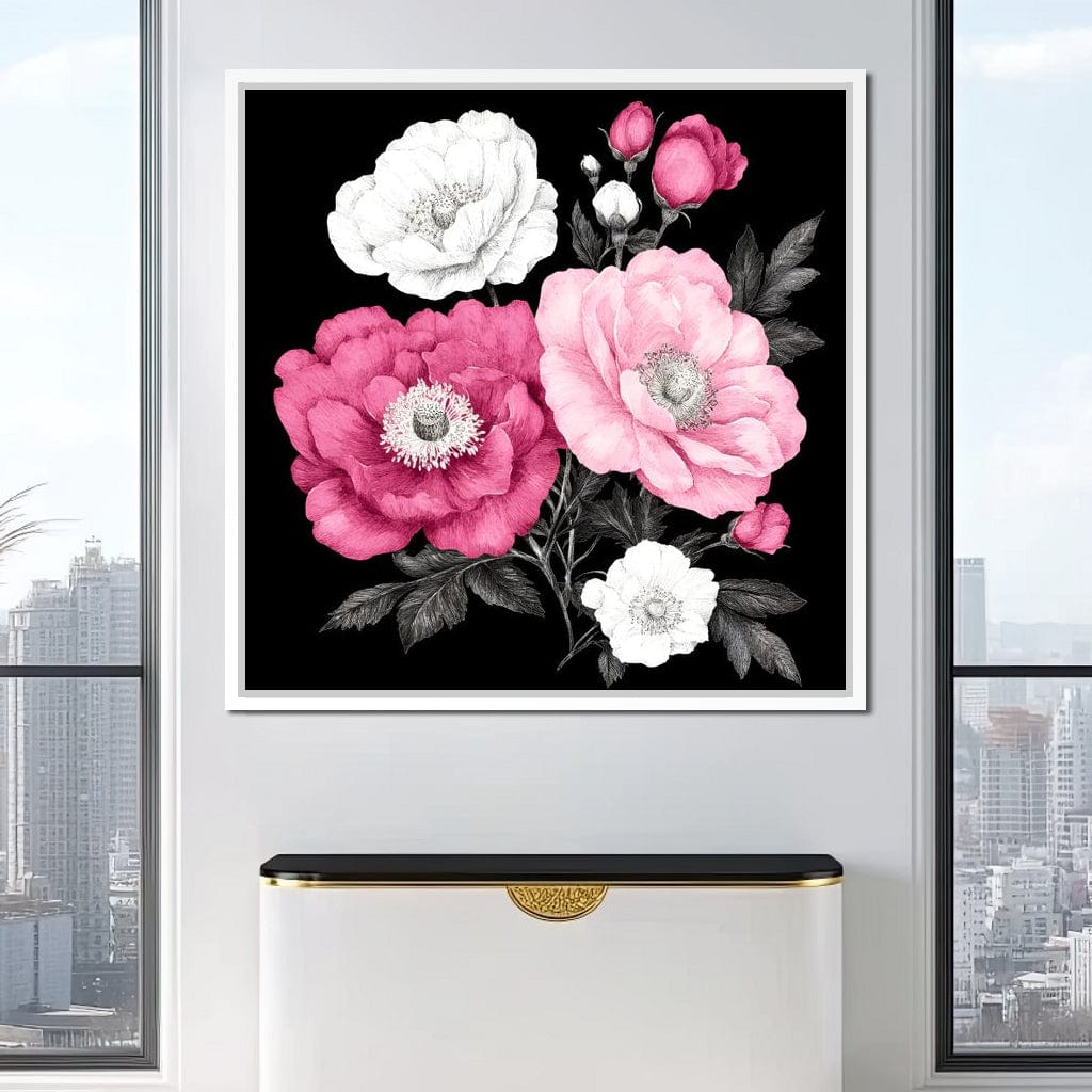 Blossoms of Enchantment Canvas Wall Art