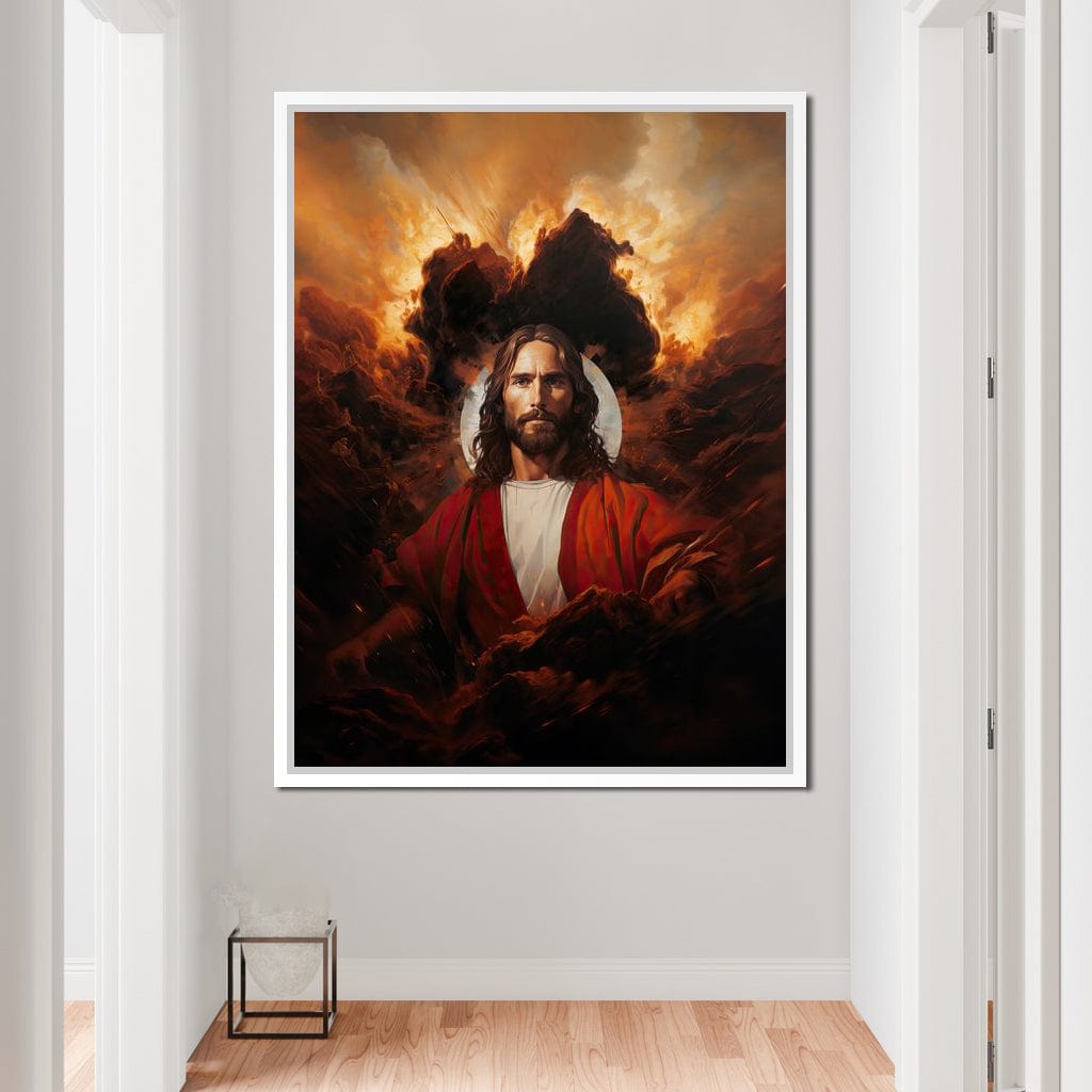 Jesus the Savior Canvas Wall Art