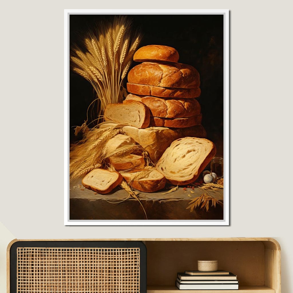 Feast of Wood and Bread Canvas Wall Art