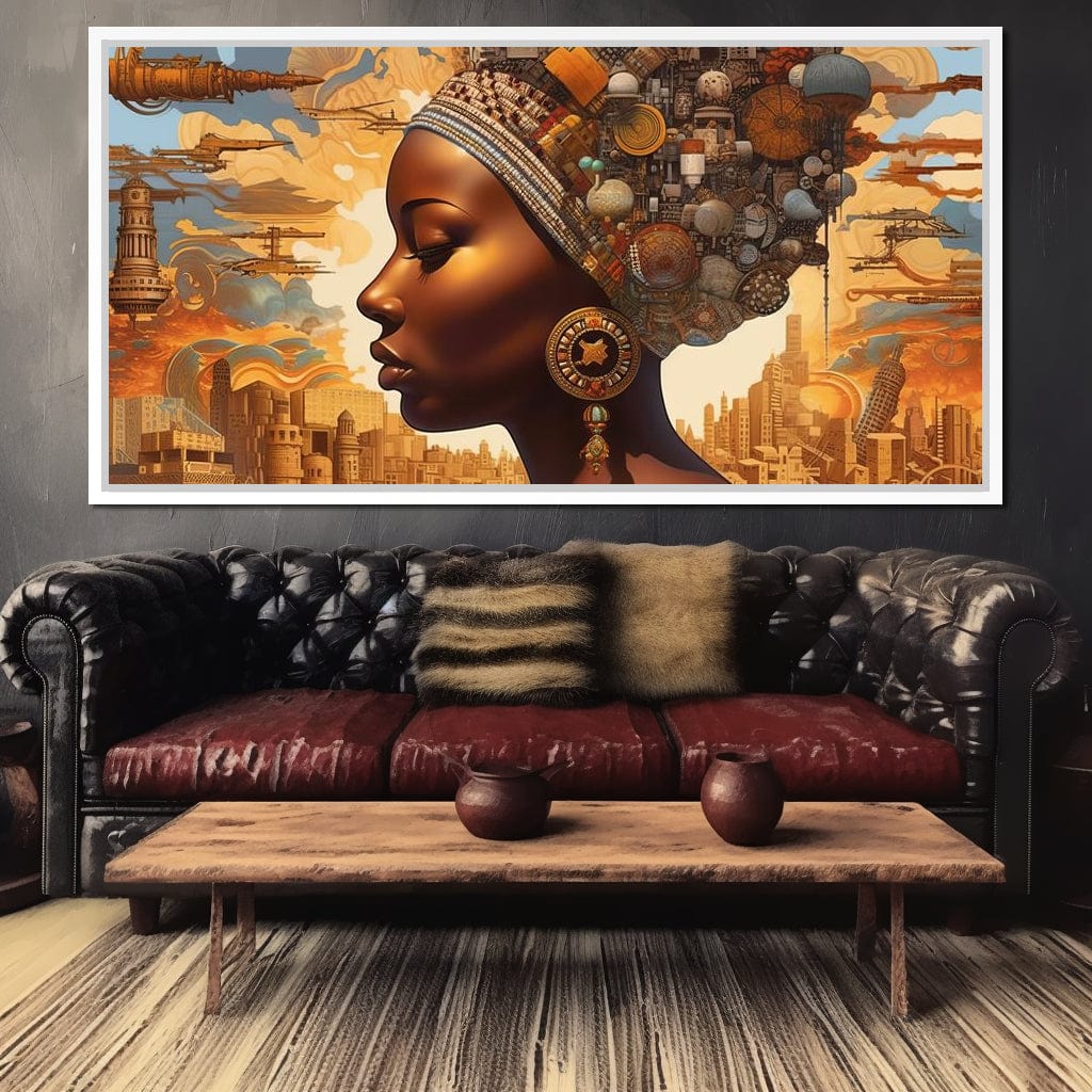 African Portrait Izula Canvas Wall Art