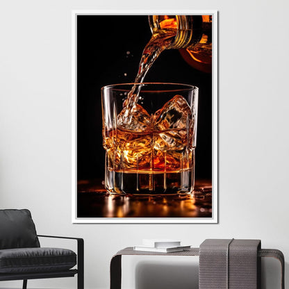 Whiskey's Ethereal Canvas Wall Art