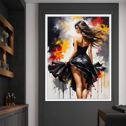The Elegance of Women Canvas Wall Art