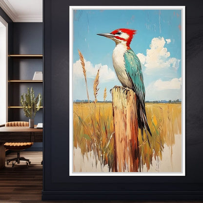 Vivid Meadow Sentinel Canvas Wall Art