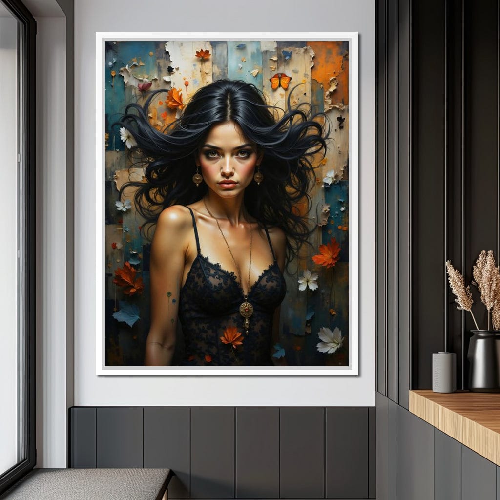 Female Portrait 330 Canvas Wall Art