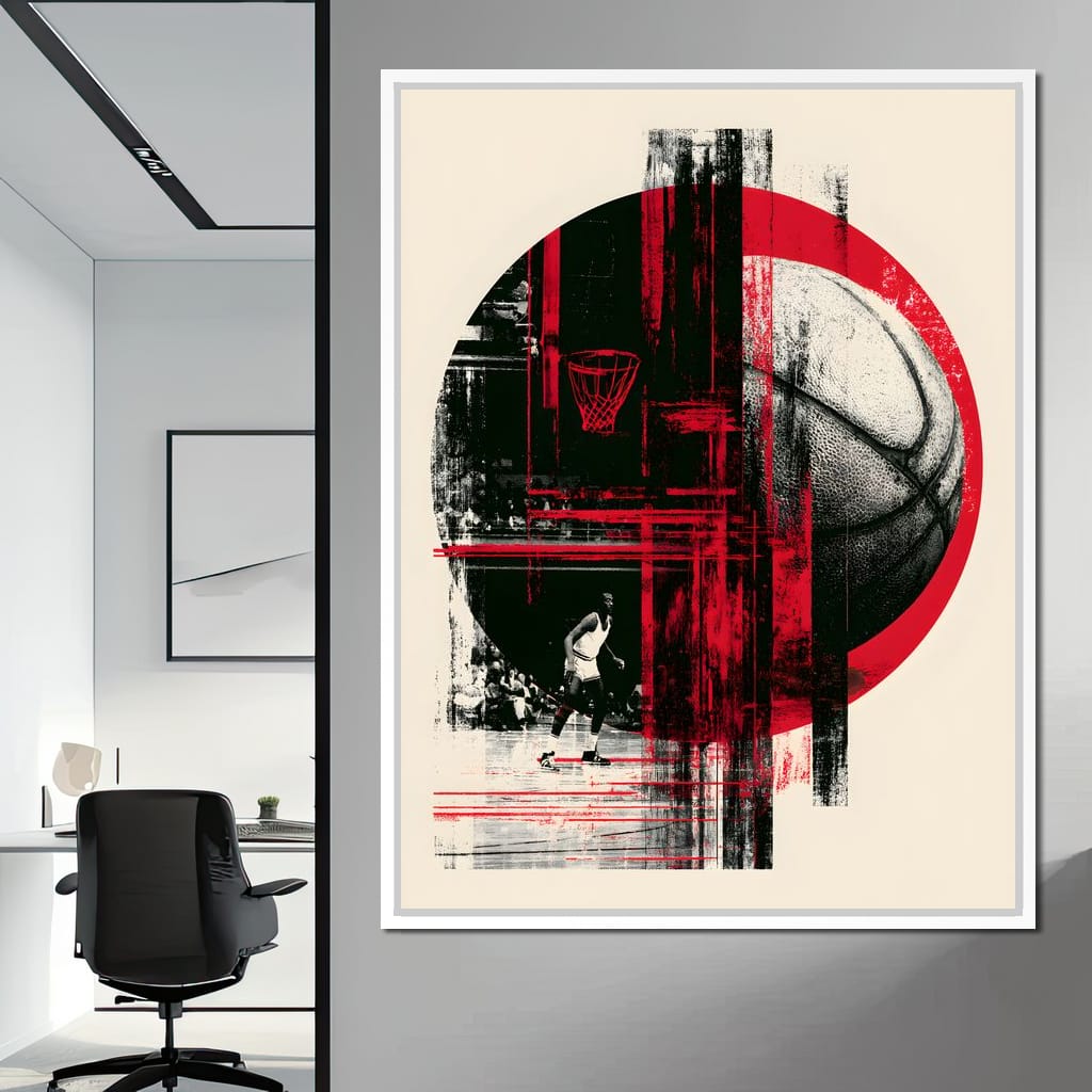 Gravity of the Final Buzzer Canvas Wall Art