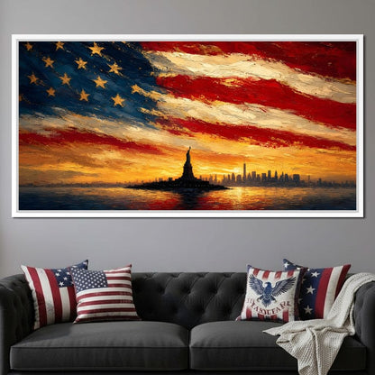 Legacy of the Golden Harbor Canvas Wall Art
