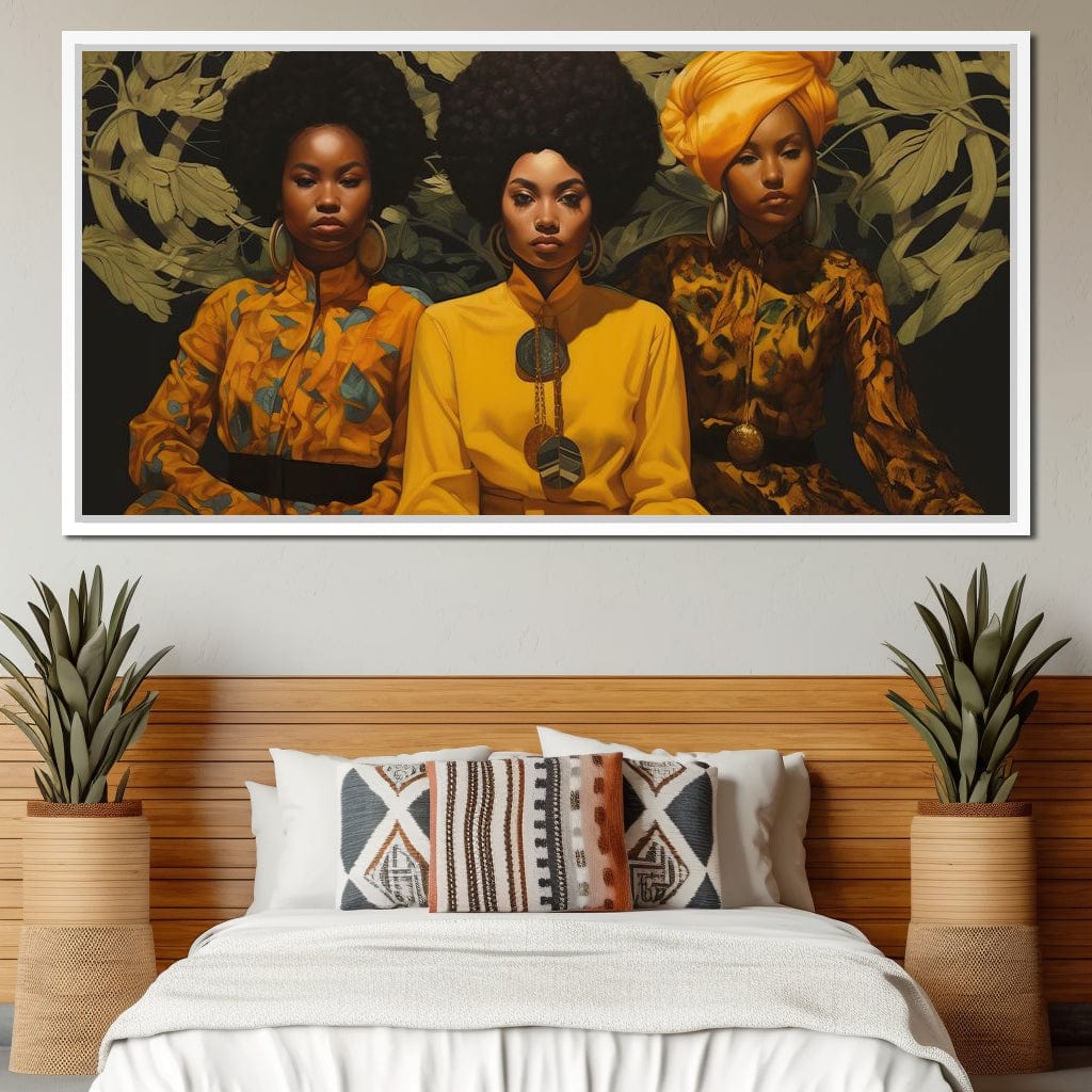 My Sisters Canvas Wall Art