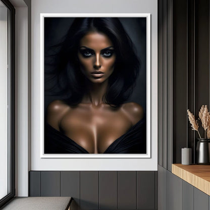 Female Portrait 199 Canvas Wall Art