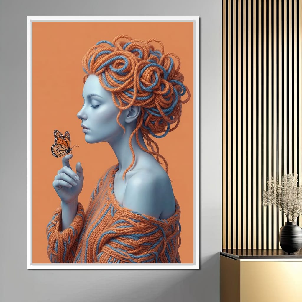 Holding a Quiet Miracle Canvas Wall Art