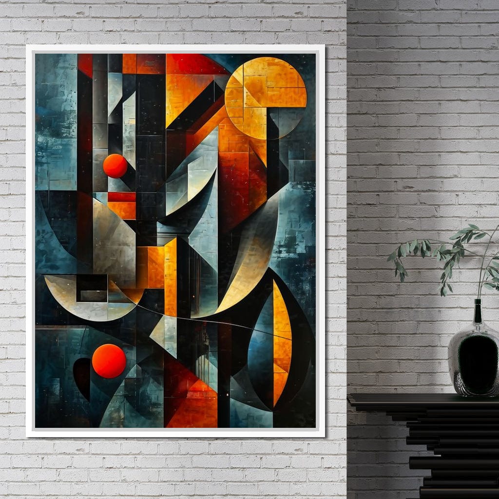 Colorful Modern Art 043 Canvas Wall Art