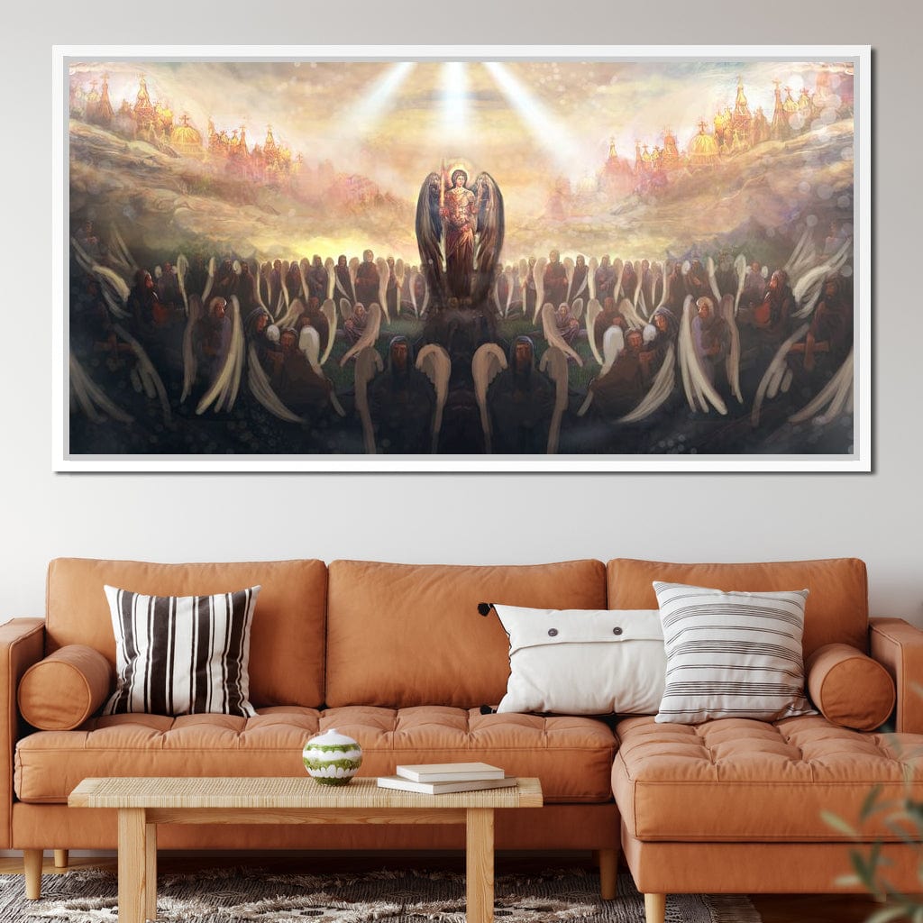 Saint Archangel Michael Canvas Wall Art