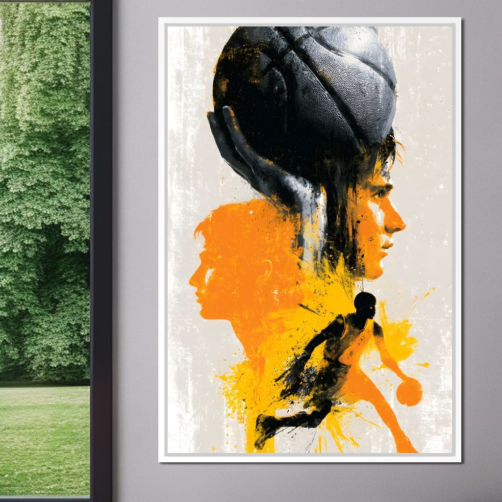 Rise of the Golden Court Hero Canvas Wall Art