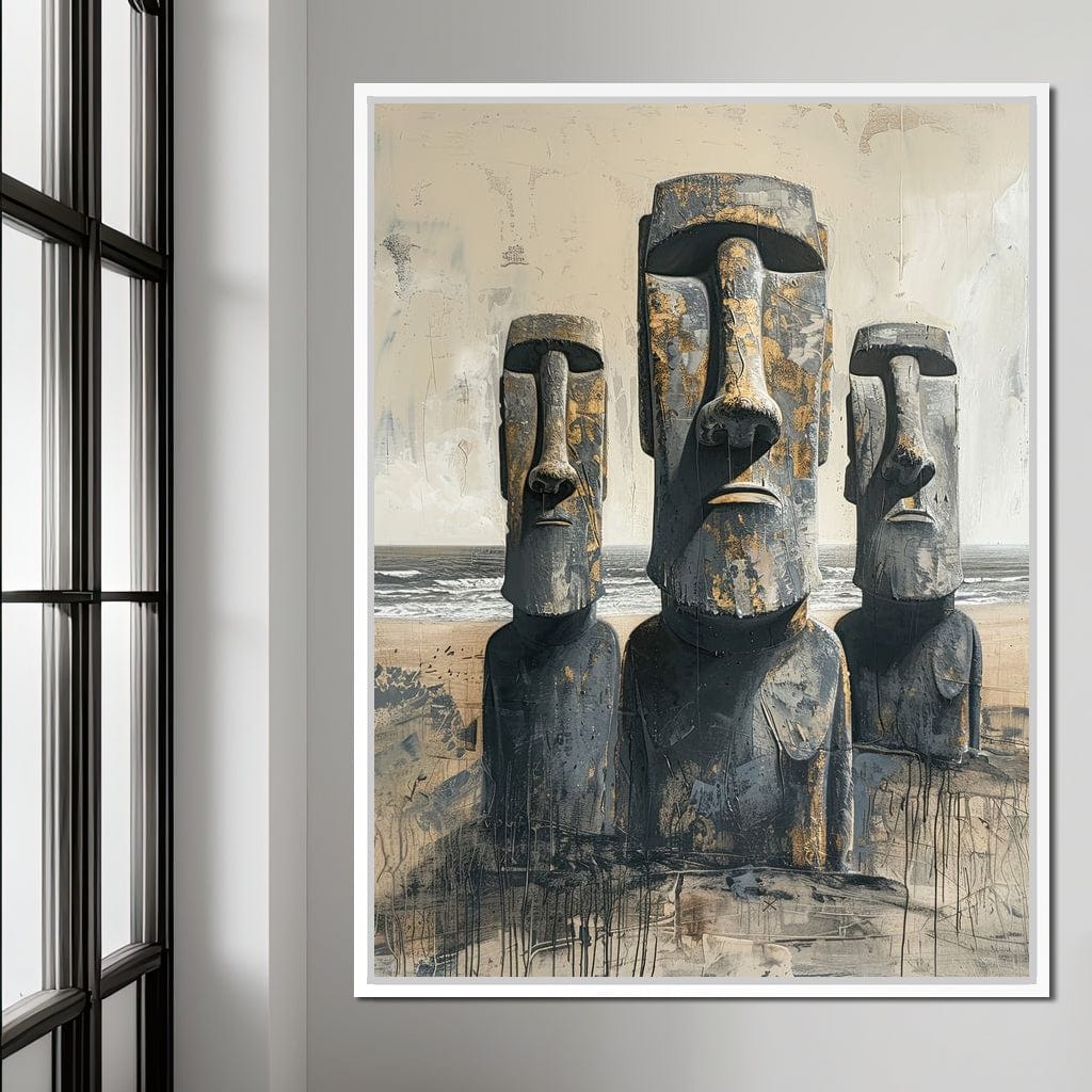 Guardians of the Pacific Shores Canvas Wall Art